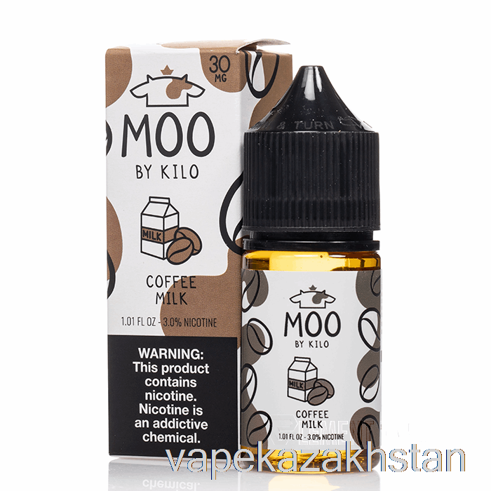 Vape Kazakhstan Coffee Milk - Moo Salts - 30mL 30mg